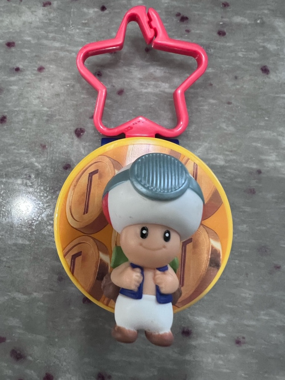 Super Mario Galaxy World Toy - Toad